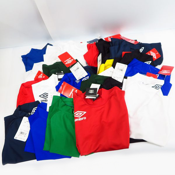実際に弊社で買取させて頂いた【おまとめ/20点↑】hummel/ヒュンメル UMBRO/アンブロ サッカー Tシャツ/インナーシャツ 130/140/150/160の画像 1枚目