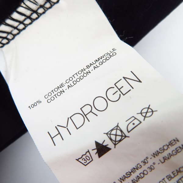 実際に弊社で買取させて頂いたHYDROGEN/ハイドロゲン スカルスタッズ ハーフスリーブ Tシャツ XLの画像 3枚目