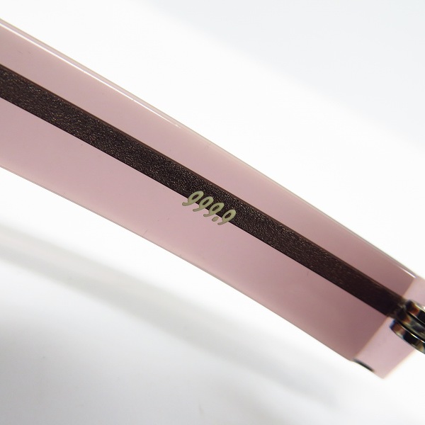 実際に弊社で買取させて頂いた999.9/フォーナインズ フルリム アイウェア/メガネフレーム NP-30 の画像 5枚目