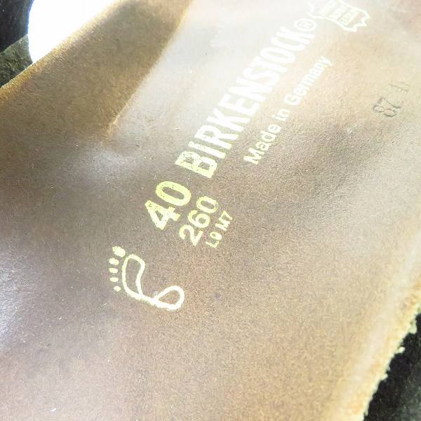 実際に弊社で買取させて頂いた【難有】BIRKENSTOCK/ビルケンシュトック レザーサンダル/26の画像 5枚目
