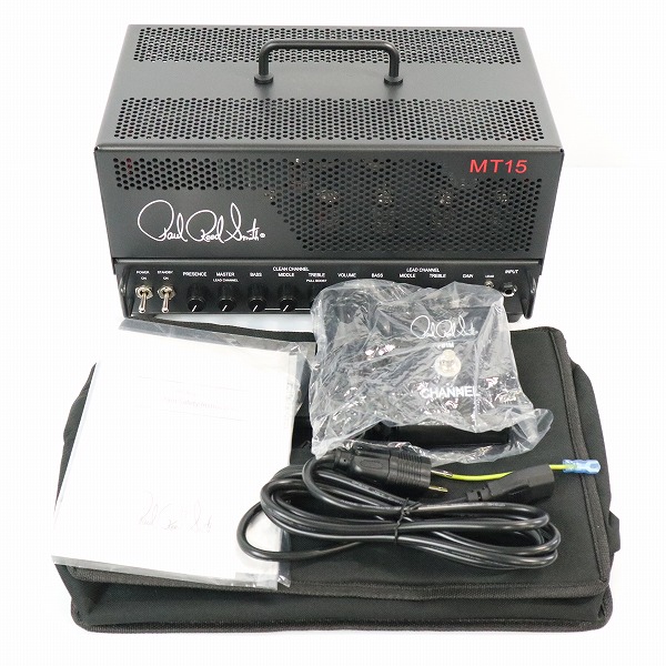 実際に弊社で買取させて頂いた★【通電確認済み】PRS Paul Reed Smith MT15 Mark Tremonti シグネチャーモデル 15W ギターアンプ ヘッドアンプ