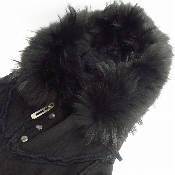 実際に弊社で買取させて頂いたLGB/ルグランブルー ラクーンファー ジップアップ パーカー フーディー 1の画像 7枚目