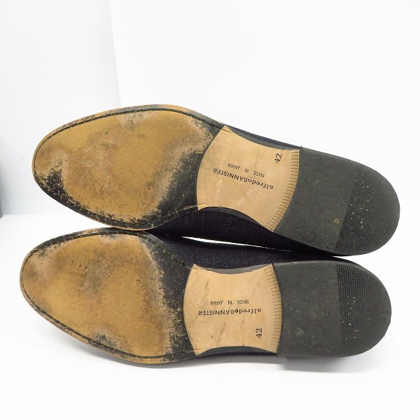 実際に弊社で買取させて頂いたalfredoBANNISTER/アルフレッド・バニスター タッセルスリッポン/42の画像 2枚目