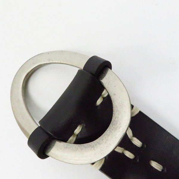 実際に弊社で買取させて頂いたACANTHUS/アカンサス リング バックル カウレザー ベルト BT1201の画像 1枚目
