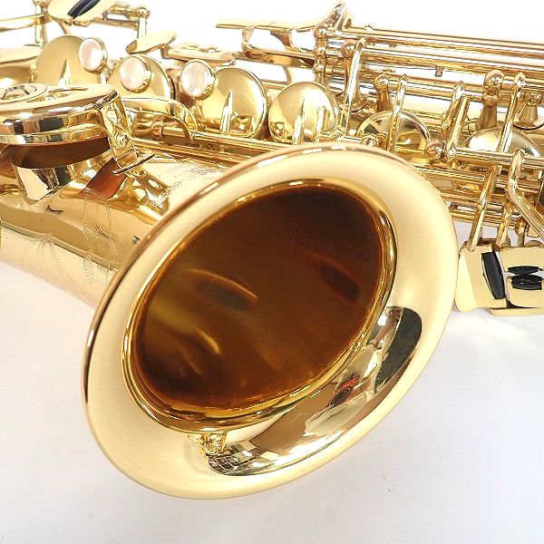 実際に弊社で買取させて頂いた★YANAGISAWA/ヤナギサワ アルトサックス A-901Ⅱ/2 彫刻有り ハードケース付の画像 2枚目
