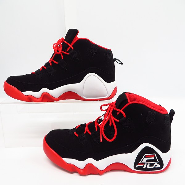 実際に弊社で買取させて頂いたFILA/フィラ GRANT HILL 1/グラントヒル1 ハイカットスニーカー F0410/26.5の画像 3枚目