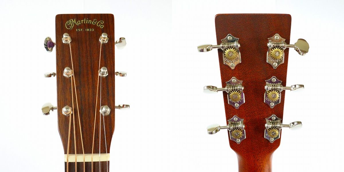 実際に弊社で買取させて頂いた★美品 Martin/マーティン 00-15M オールマホガニーボディ アコースティックギター ハードケース付きの画像 3枚目