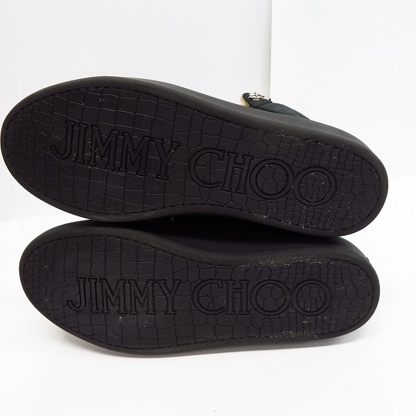 実際に弊社で買取させて頂いたJIMMY CHOO/ジミーチュウ ボアマウンテンスニーカー ハイカット/42の画像 2枚目