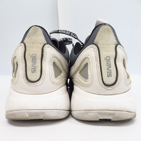 実際に弊社で買取させて頂いたAKM×GRAVIS/エーケエム×グラビス 19AW LUXE NLS 163 KONA BK  スニーカー 05016/26.5の画像 1枚目