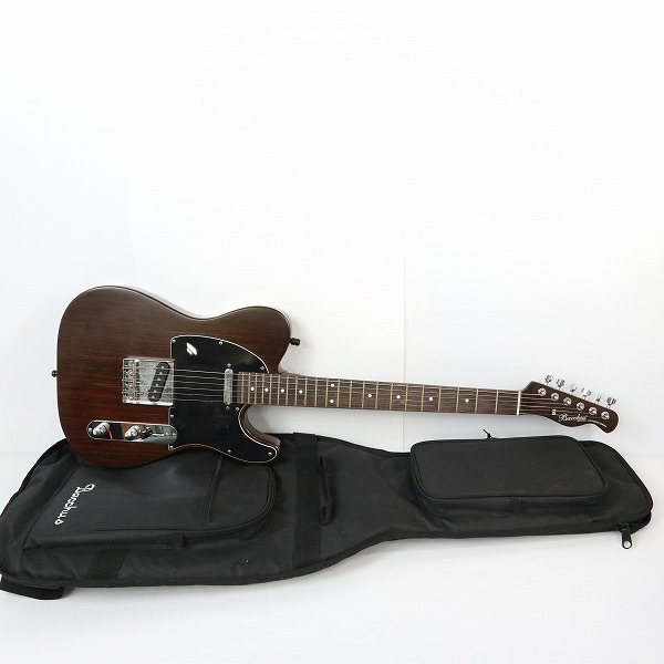 実際に弊社で買取させて頂いた★【難あり】Bacchus/バッカス BTE-TW NS テレキャスター タイプ エレキギター ソフトケース付き