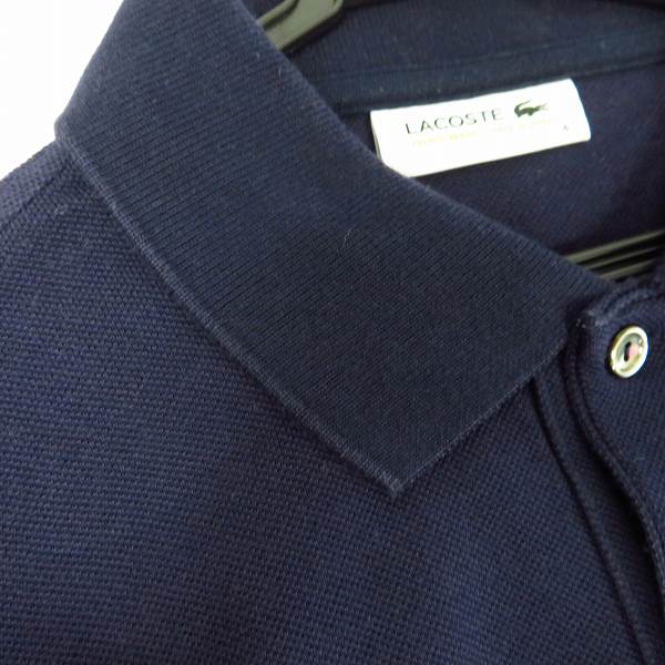 実際に弊社で買取させて頂いたLACOSTE/ラコステ 胸ロゴ 半袖ポロシャツ 4 3点セットの画像 4枚目
