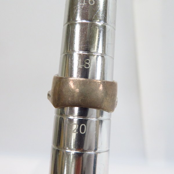 実際に弊社で買取させて頂いたCRAZY PIG/クレイジーピッグ BUGS B RING バグズ B リング 19.5号の画像 8枚目