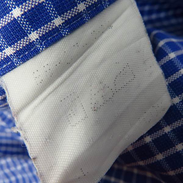 実際に弊社で買取させて頂いたBURBERRY LONDON/バーバリーロンドン チェック柄長袖シャツ Lの画像 5枚目