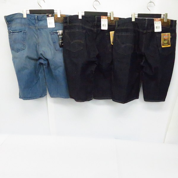 実際に弊社で買取させて頂いたDickies/ディッキーズ RELAXED FIT DENIM SHORT デニムショーツ/ハーフパンツ 38/3点セットの画像 1枚目