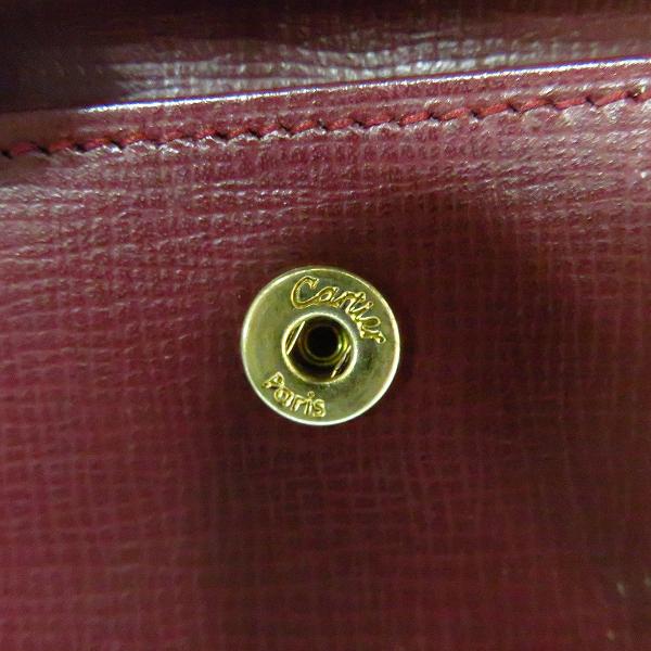 実際に弊社で買取させて頂いたCartier/カルティエ マストライン 2つ折り 財布/ウォレットの画像 6枚目