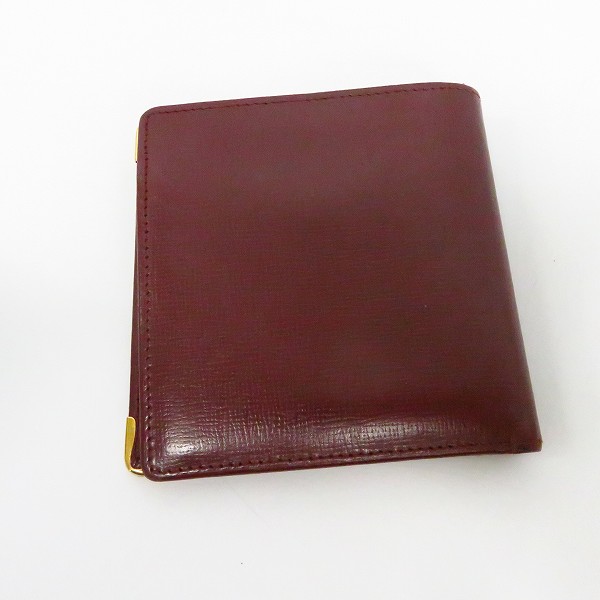 実際に弊社で買取させて頂いたCartier/カルティエ マストライン 2つ折り 財布/ウォレットの画像 1枚目