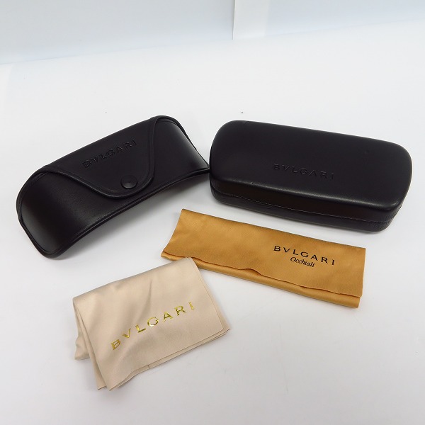 実際に弊社で買取させて頂いたBVLGARI/ブルガリ サングラス/メガネフレーム/2点セットの画像 7枚目