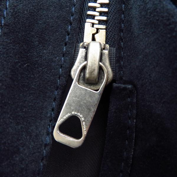 実際に弊社で買取させて頂いたDIESEL BLACK GOLD/ディーゼルブラックゴールド  スエード/スウェード ダブルライダース ジャケット 46の画像 5枚目