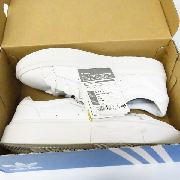 実際に弊社で買取させて頂いたadidas/アディダス Sleek SuperW/スリーク スーパー スニーカー EF8858/26.5の画像 7枚目