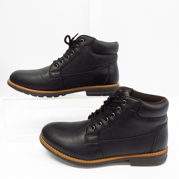 実際に弊社で買取させて頂いたDickies/ディッキーズ レースアップ ブーツ ブラック/黒 516070/26.0の画像 3枚目