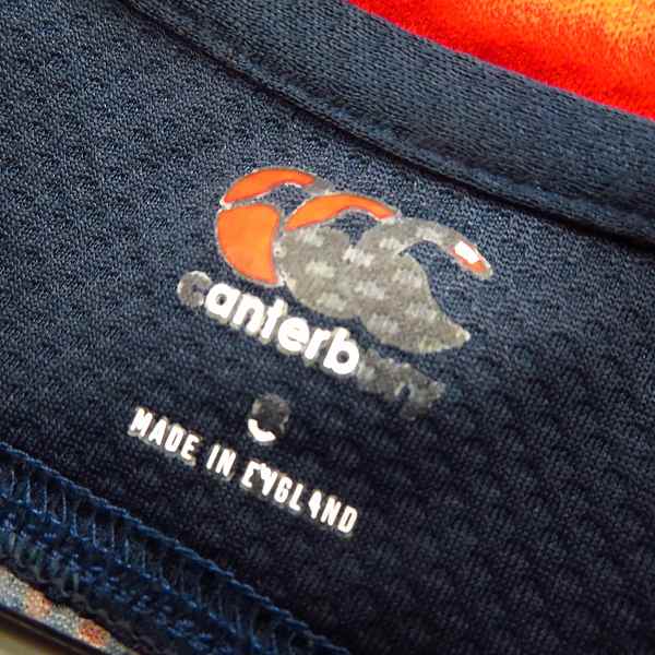 実際に弊社で買取させて頂いたCANTERBURY/カンタベリー イングランド代表 レプリカオルタネートジャージー/Sの画像 2枚目