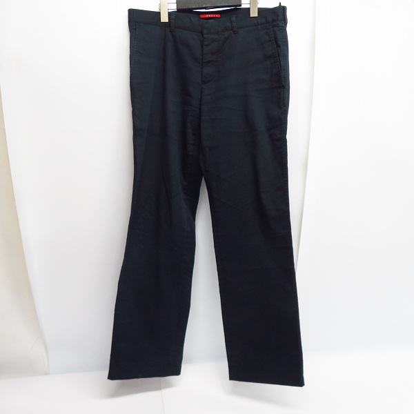 実際に弊社で買取させて頂いた【JPタグ】PRADA/プラダ ブルガリア製 コットンパンツ/50