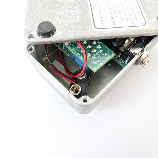 実際に弊社で買取させて頂いたelectro-harmonix/エレクトロハーモニクス bass soul food オーバードライブ エフェクター 動作確認済みの画像 6枚目