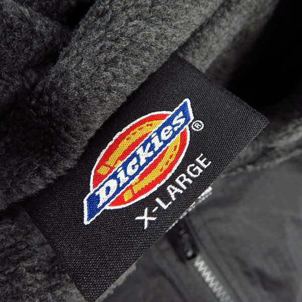 実際に弊社で買取させて頂いた【未使用】Dickies/ディッキーズ フリースラインドフーデッドナイロンジャケット/XLの画像 2枚目