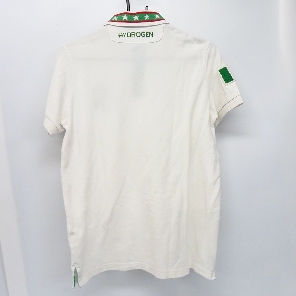 実際に弊社で買取させて頂いたHYDROGEN/ハイドロゲン ポロシャツ 襟 星柄 ワンポイント/Mの画像 1枚目