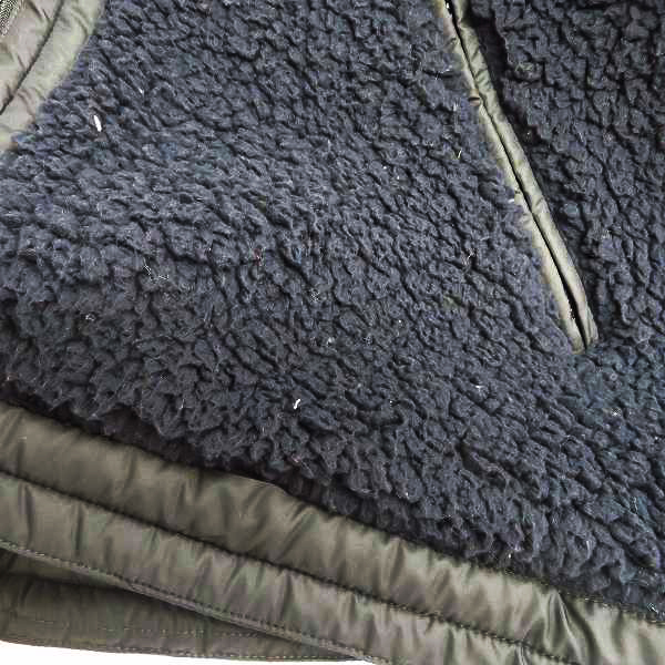 実際に弊社で買取させて頂いたUNIQLO×UNDERCOVER/ユニクロ×アンダーカバー ジップ ボアジャケット size：Mの画像 7枚目