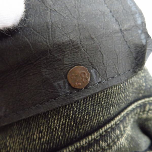 実際に弊社で買取させて頂いたDIESEL BLACK GOLD/ディーゼル EXCESS ユーズド加工デニムパンツ/28の画像 6枚目