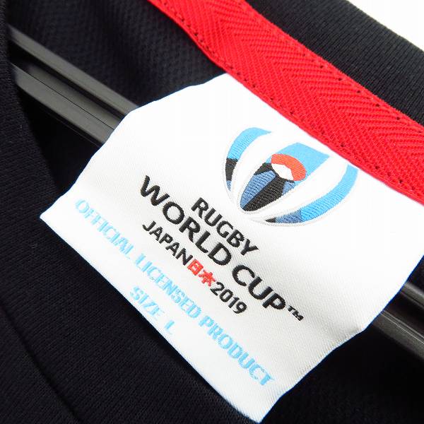 実際に弊社で買取させて頂いた【未使用】CANTERBURY/カンタベリー RWC2019 JAPAN TEE VWT39521/Lの画像 2枚目