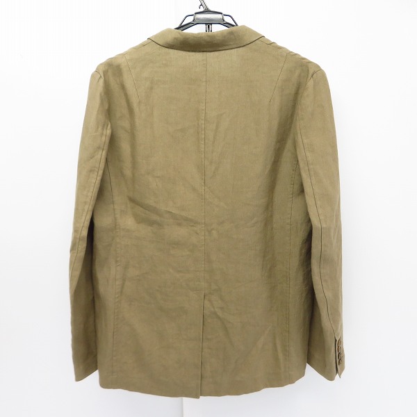 実際に弊社で買取させて頂いたLAD MUSICIAN/ラッドミュージシャン リネン ジャケット 2313-301/42の画像 1枚目