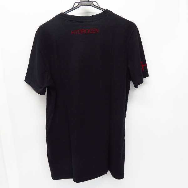 実際に弊社で買取させて頂いたHYDROGEN/ハイドロゲン スカルスタッズ ハーフスリーブ Tシャツ XLの画像 1枚目