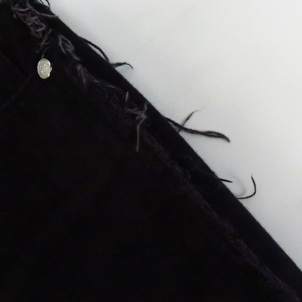 実際に弊社で買取させて頂いたBALMAIN/バルマン 19SS スウェット/デニム ドッキング ジョガーパンツ RH15243D016/Mの画像 4枚目