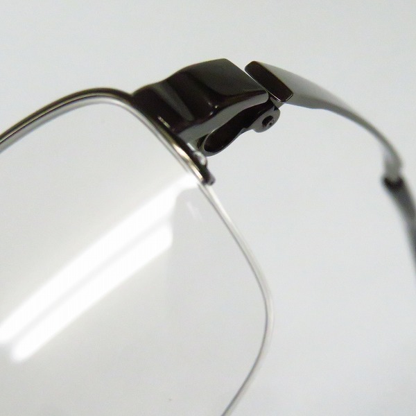 実際に弊社で買取させて頂いた999.9/フォーナインズ TITANIUM/チタン METAL FRAME/メタルフレーム 眼鏡/メガネ S-861Tの画像 6枚目