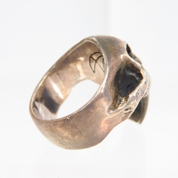 実際に弊社で買取させて頂いたCRAZY PIG/クレイジーピッグ BUGS B RING バグズ B リング 19.5号の画像 3枚目