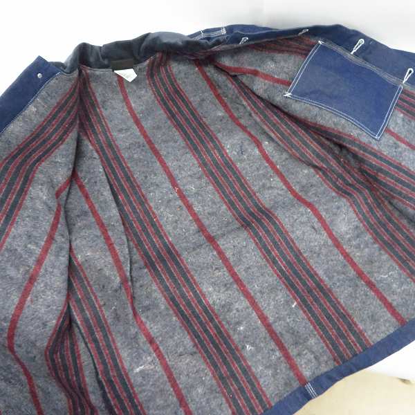 実際に弊社で買取させて頂いた【未使用】Dickies/ディッキーズ DENIM CHORE COAT デニムチョアコート/XLの画像 2枚目