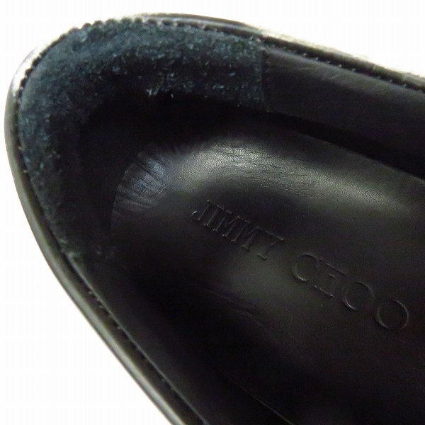実際に弊社で買取させて頂いたJIMMY CHOO/ジミーチュウ 132GROVE スタースタッズ スリッポン/シューズ 43の画像 4枚目