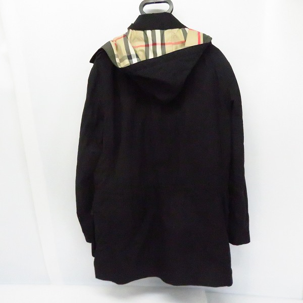 実際に弊社で買取させて頂いたBURBERRY LONDON/バーバリー ロンドン マウンテンパーカー ノバチェック コート ジャケット  NOH89/LLの画像 1枚目