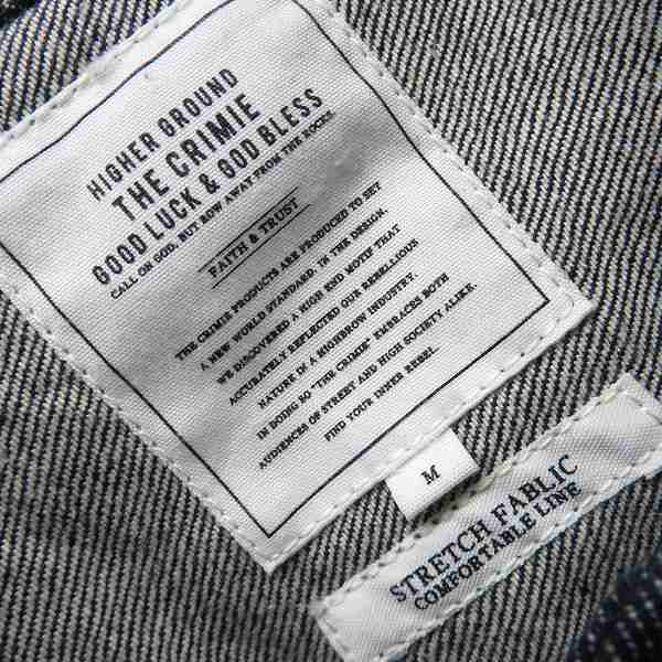 実際に弊社で買取させて頂いたThe Crimie/クライミー デニムジャケット/Ｇジャン インディゴ/Ｍの画像 2枚目