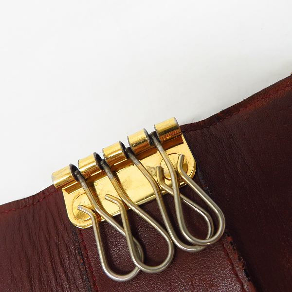 実際に弊社で買取させて頂いたCartier/カルティエ マストライン レザー 4連キーケース ボルドーの画像 4枚目