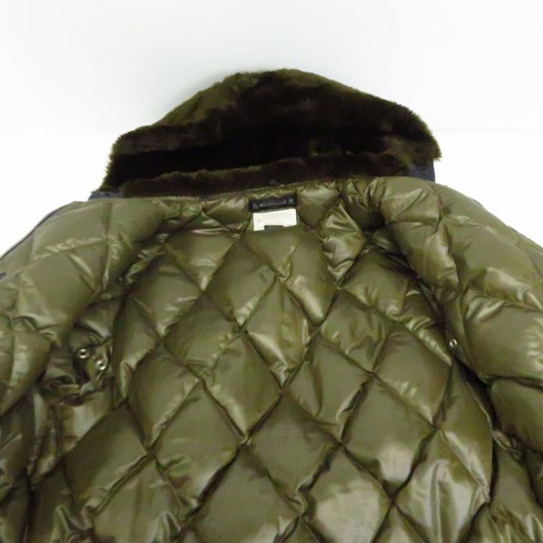 実際に弊社で買取させて頂いたNEIGHBORHOOD×mastermind/ネイバーフッド×マスターマインド ダウンジャケット ネイビー/XLの画像 8枚目