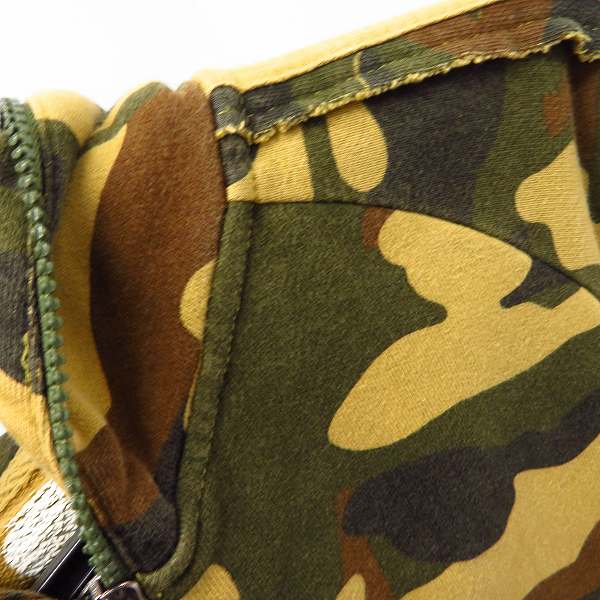 実際に弊社で買取させて頂いたHYDROGEN/ハイドロゲン カモフラ柄 パーカー/Sの画像 7枚目