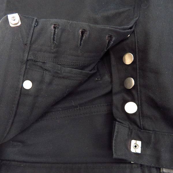 実際に弊社で買取させて頂いたDIOR HOMME/ディオールオム 裾ジップ スキニーパンツ 9H31J2971254/26の画像 2枚目