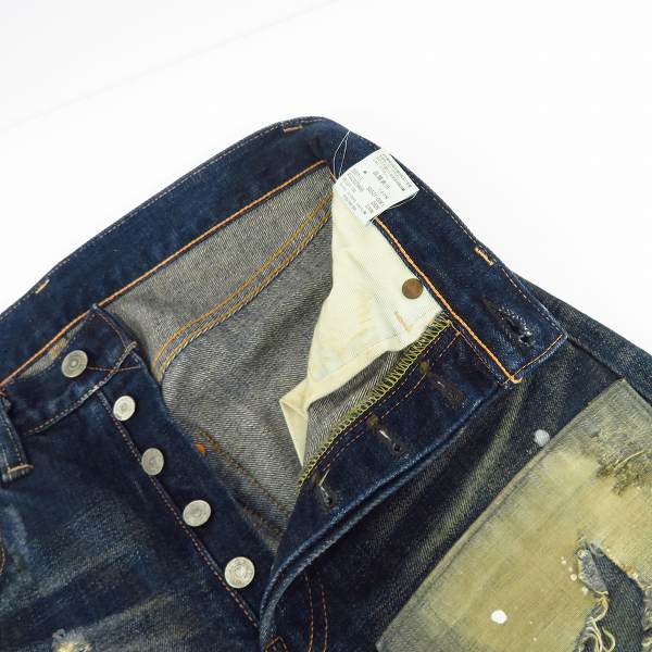 Levi's VINTAGE 55501-0061 レイバークラッシュド　36 LEVI'S/リーバイス 501XX 1955モデル レイバークラッシュド デニム