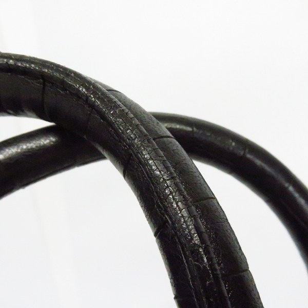 実際に弊社で買取させて頂いたGIORGIO ARMANI/ジョルジオアルマーニ ロゴ入り クロコ型押し トートバッグの画像 5枚目