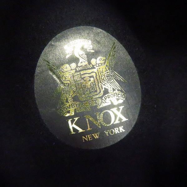 実際に弊社で買取させて頂いたCUSTOM MADE FOR CA4LA/カスタムメイド フォー カシラ 中折れ ウール ハット 帽子 NOX00237の画像 3枚目