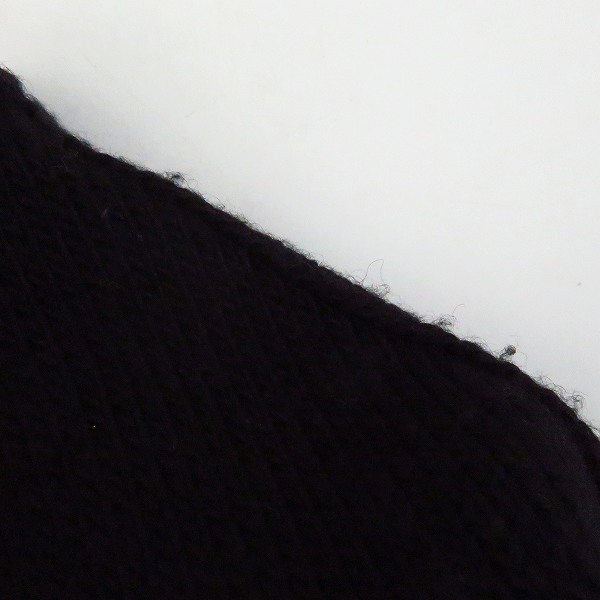 実際に弊社で買取させて頂いたDRIES VAN NOTEN/ドリスヴァンノッテン フルジップ ニットカーディガン ブラック/Mの画像 4枚目