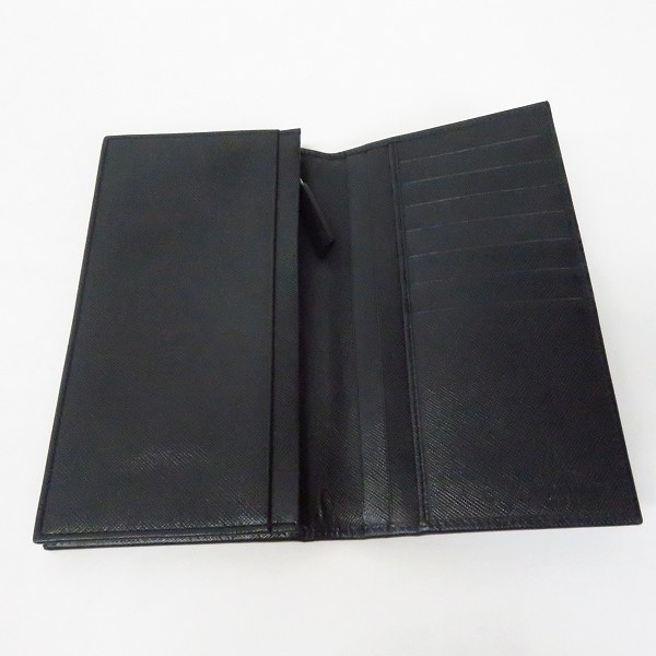 実際に弊社で買取させて頂いたGIORGIO ARMANI/ジョルジオアルマーニ ２つ折りレザー長財布の画像 3枚目